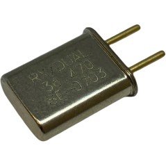 36.470MHz 2 Pin Goldpin Crystal Oscillator Clock RX/Dual 13.2x10.85mm
