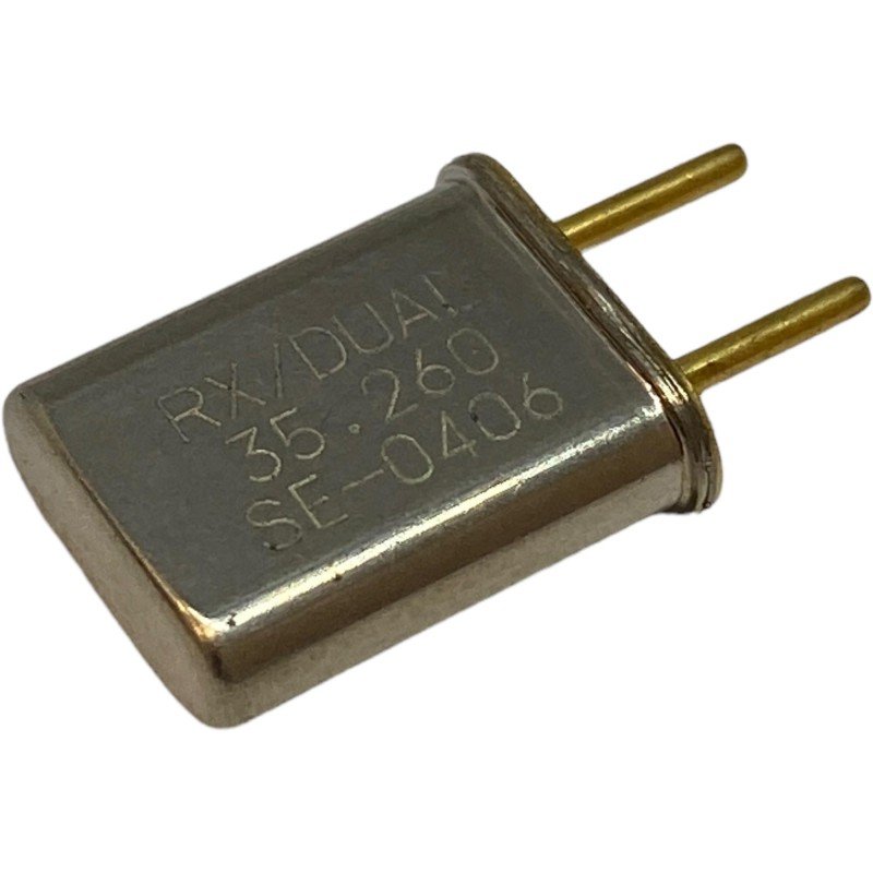 35.260MHz 2 Pin Goldpin Crystal Oscillator Clock RX/Dual 13.2x10.85mm