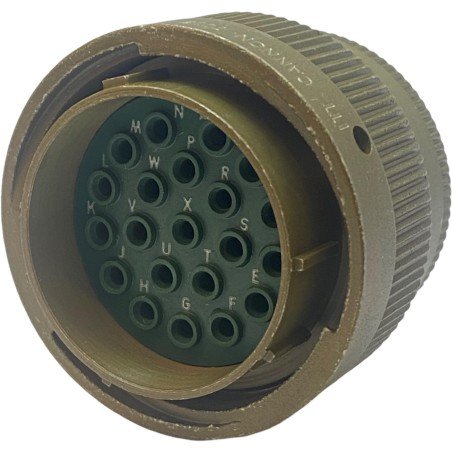 MS3126E22-21PW ITT Cannon Circular Mil Spec Connector With Electric Contacts Pins