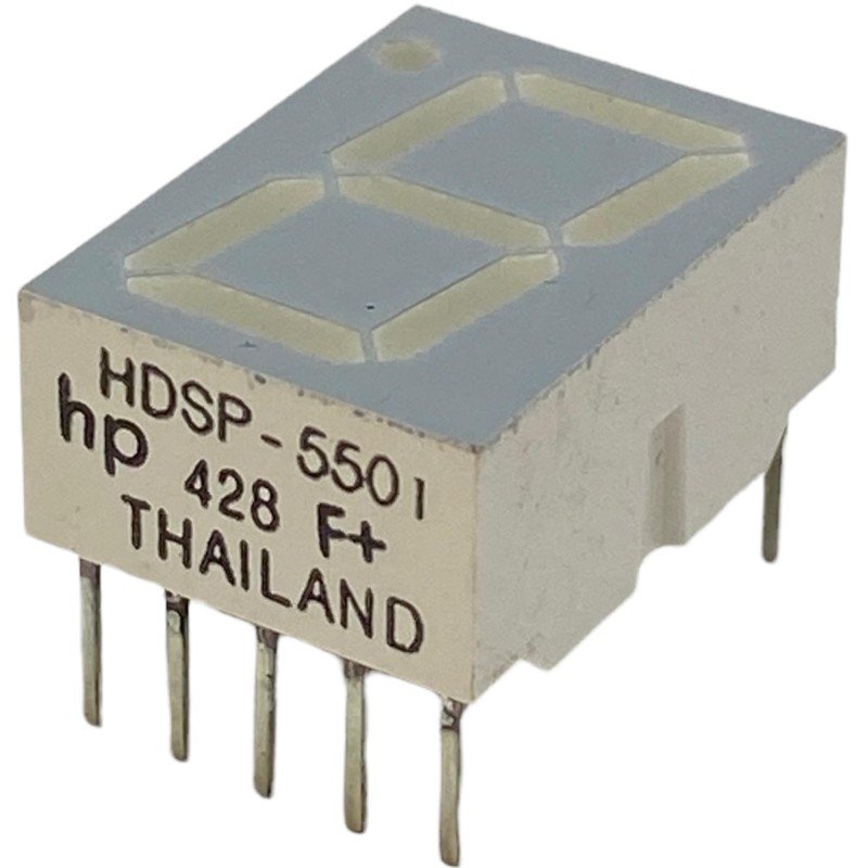 HDSP-5501 7 Segment Led Display Common Anode F+ 14.2mm