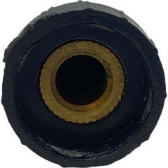 Black Plastic Knob Shaft:6mm D:19mm IH:18.25mm
