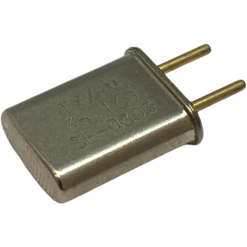 35.160MHz 2 Pin Goldpin Crystal Oscillator Clock TX/FM 13.2x10.85mm
