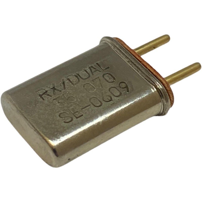 35.070MHz 2 Pin Goldpin Crystal Oscillator Clock RX/Dual 13.2x10.85mm