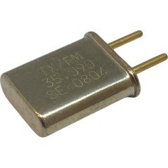 35.090MHz 2 Pin Goldpin Crystal Oscillator Clock TX/FM 13.2x10.85mm
