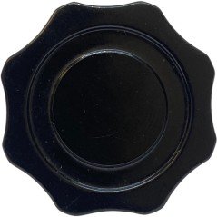 Black Bakelite Knob Shaft:6.3mm ID:27mm FD:35mm IH:19.5mm