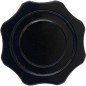 Black Bakelite Knob Shaft:6.3mm ID:27mm FD:35mm IH:19.5mm
