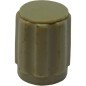 Grey Plastic Knob Shaft:6mm D:13mm IH:16.5mm