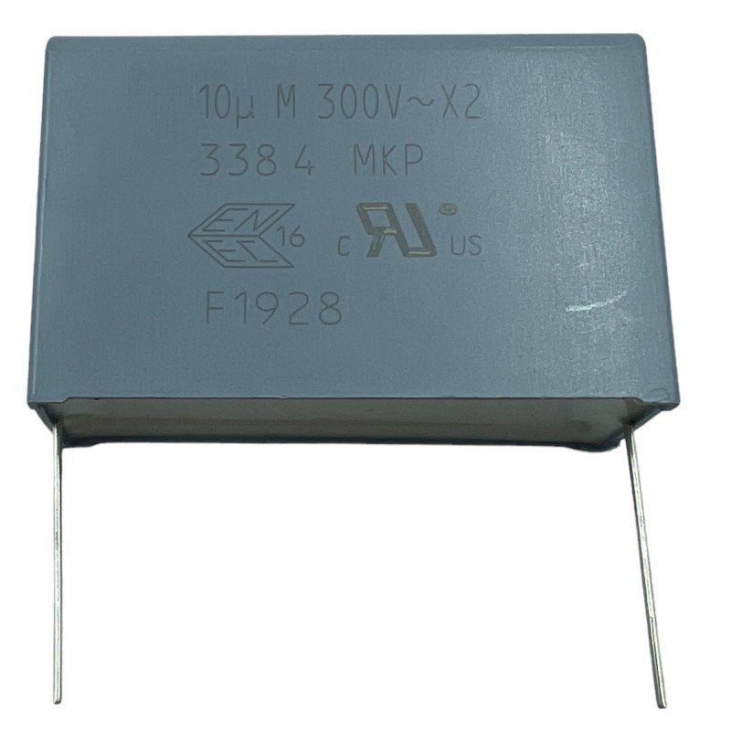 MKP3384 Vishay 10uf 300V AC Metal Film Capacitor MKP Suppression X2 57x37x20mm