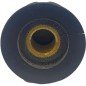 Black Plastic Knob Shaft:6mm IH:12.3mm D:21.75mm Sato Japan