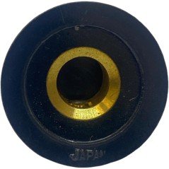 Black Plastic Knob Shaft:6mm IH:11mm D:19mm Japan