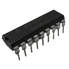 MC145106P MOTOROLA PLL FREQUENCY SYNTHESIZER INTEGRATED CIRCUIT
