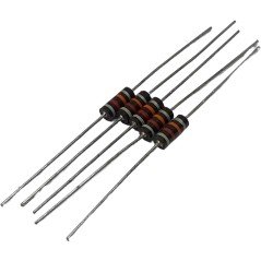 92Kohm 92K 1/2W Fixed Resistor Qty:5