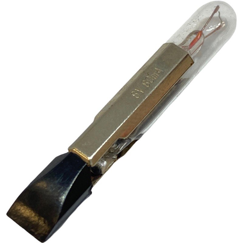 6V 80mA 0.5W T6.8 Light Bulb Lamp 6.8x44mm