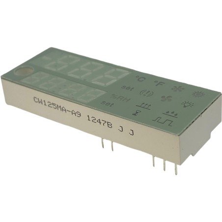 CW125MA-A9 7 Segment Led Display With Elements And Symbols