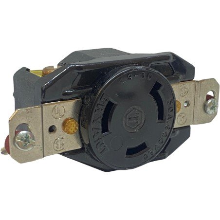 Bryant L9-30 AMP Twist Locking Receptacle Plug 30A/600Vac