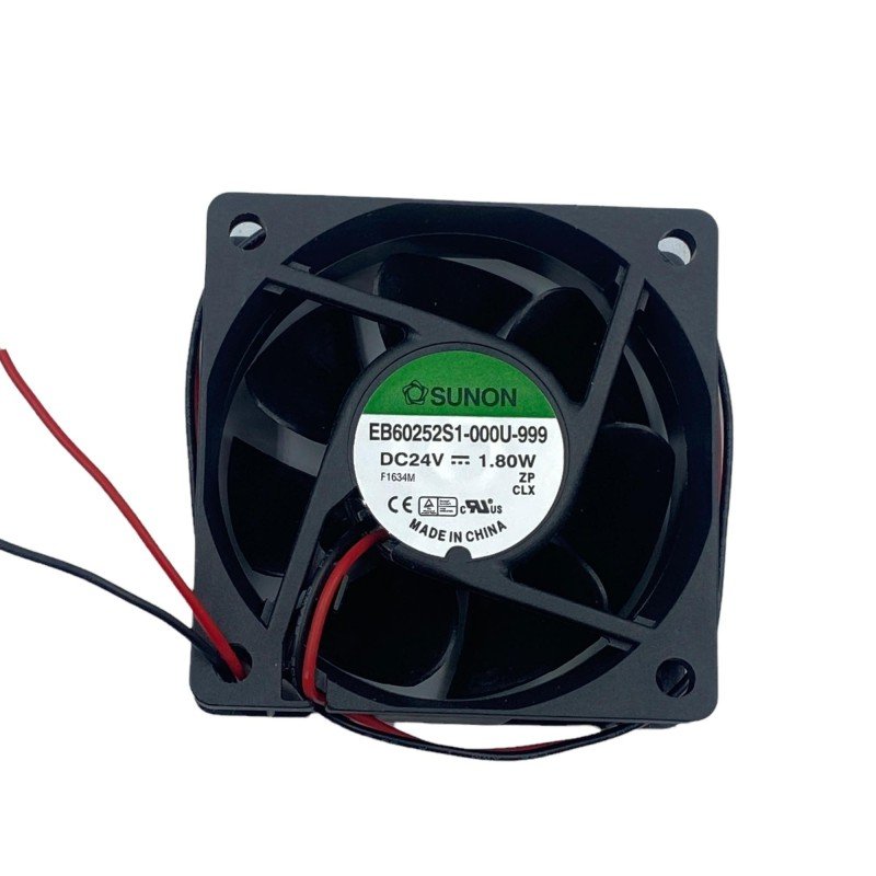 EB60252S1-000U-999 Sunon Cooling Fan 24Vdc/1.8W 60x60x25mm