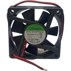 KD1206PHS2 Sunon Cooling Fan 12Vdc/1.1W 60x60x15mm