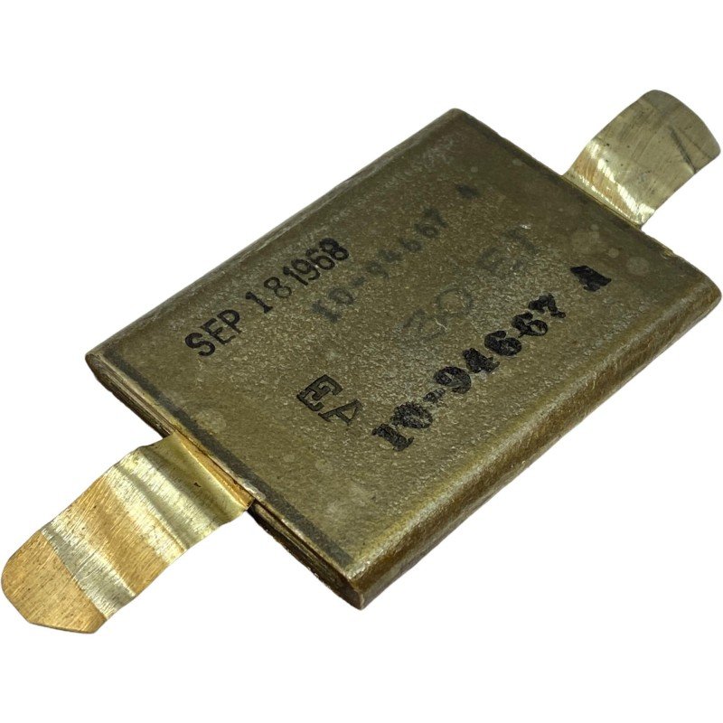 0.16uF 160nF Axial Fixed Mica Dielectric Capacitor 10-94667 5910-00-895-6909 61x45x5mm