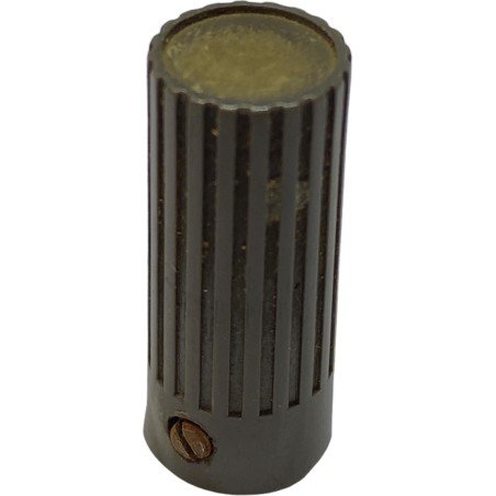 Brown Knob Shaft:6mm D:12.5mm IH:30mm