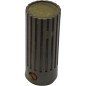 Brown Knob Shaft:6mm D:12.5mm IH:30mm
