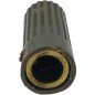 Brown Knob Shaft:6mm D:12.5mm IH:30mm