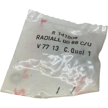 UG88C/U Radiall BNC Coaxial RF Connector Straight Clamp Plug 50ohm For RG58 Cable