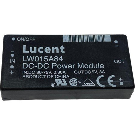 LW015A84 Lucent DC-DC Power Module IN:36-75V/0.8A OUT:5V/3A