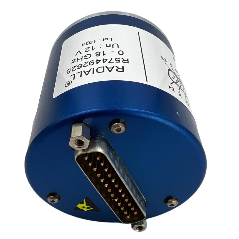 R574492625 Radiall Coaxial Switch DC-18Ghz 12V SP6T