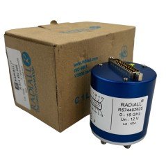 R574492625 Radiall Coaxial Switch DC-18Ghz 12V SP6T