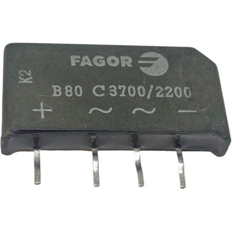 B80C3700/2200 B80C3700-2200 Fagor Bridge Rectifier 80V/3.7A