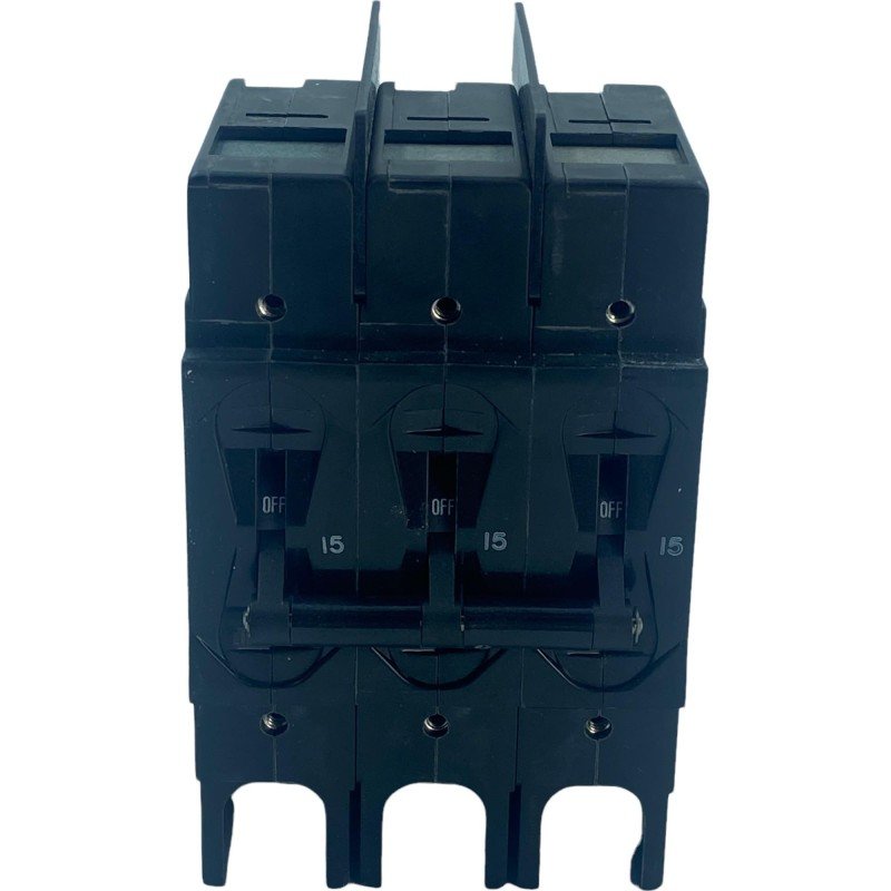 219-3-2R-2911-35 Airpax 3 Pole Circuit Breaker 15A/277V-480V 50/60Hz