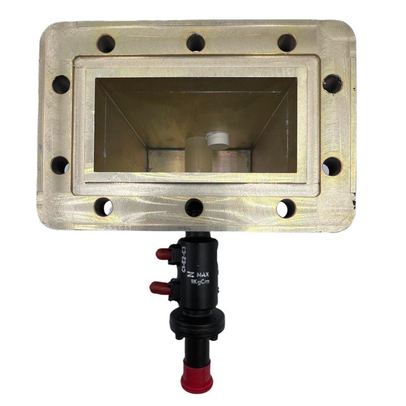 Waveguide to Coaxial Adaptor with Sampler WR-284 WR284 3.1-3.7Ghz