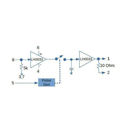 LH0033G NATIONAL HIGH SPEED SAMPLE AND HOLD +-10-15V ASSEMBLY SELENIA