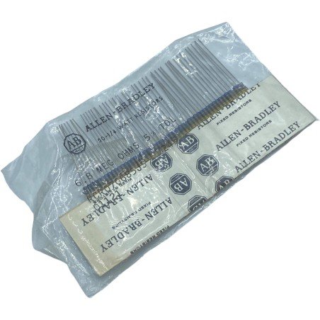 6.8Mohm 6M8 5% 1/4W Axial Fixed Carbon Resistor RCR07G685JS Allen Bradley Qty:50