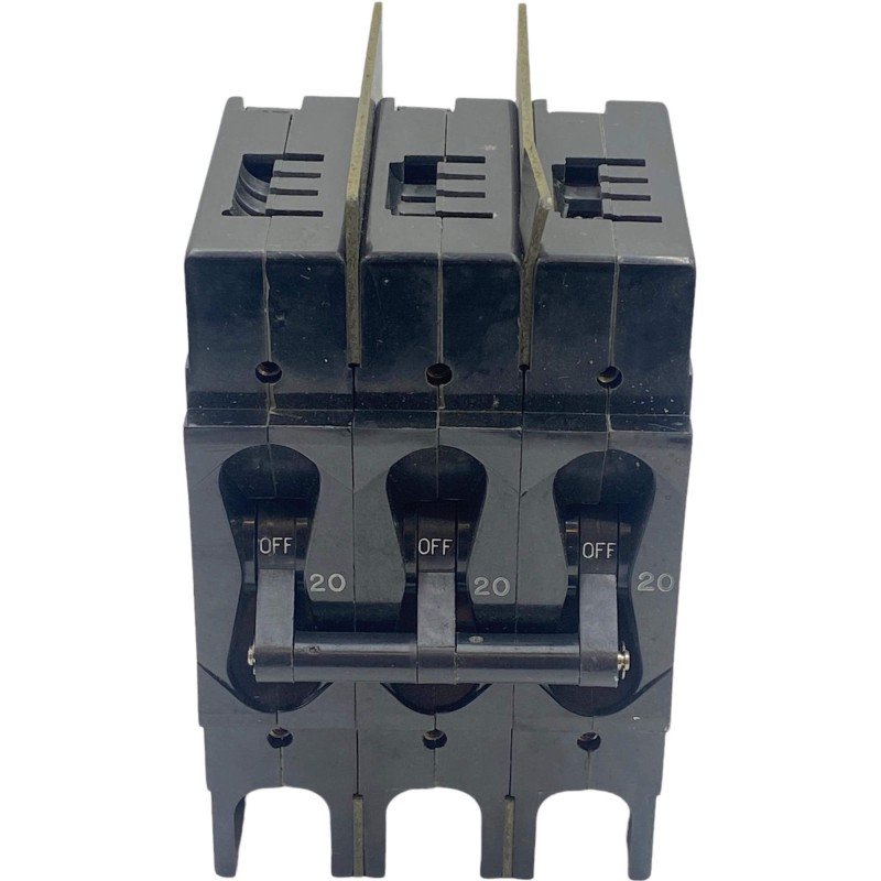 219-3-1R-2911-25 Airpax 3 Pole Circuit Breaker 20A/480V 50/60Hz