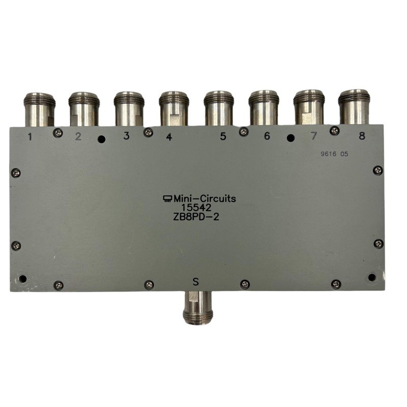ZB8PD-2 Mini Circuit Power Divider - Combiner 1-2Ghz 8 Way N(f)