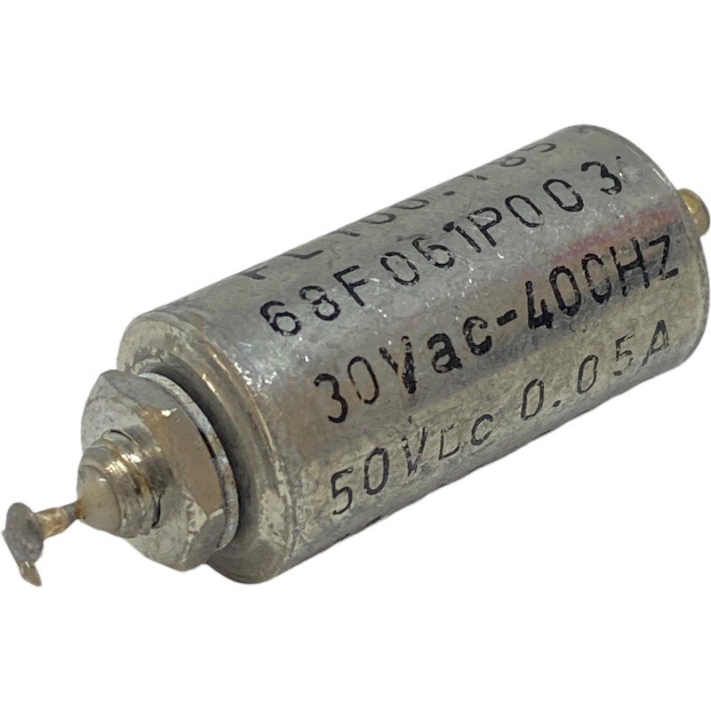 1.5uF 1500nF 50Vdc/30Vac 0.05A/400Hz EMI Filter Feed Thru Capacitor 68F061P003 Icar 40x17mm