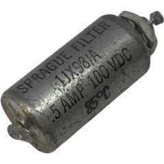 0.12uF 120nF 100Vdc 0.5A EMI Filter Feed Thru Capacitor 1JX98/A 33x16.5mm