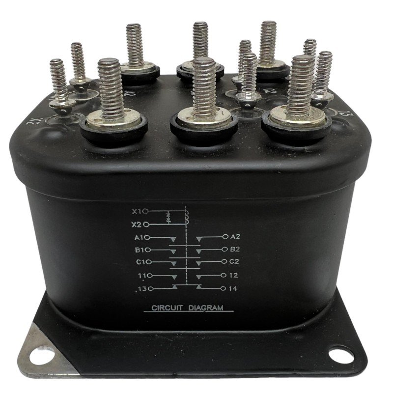 9124-9352 91249352 Leach Contactor 28V 50A 3PST NO