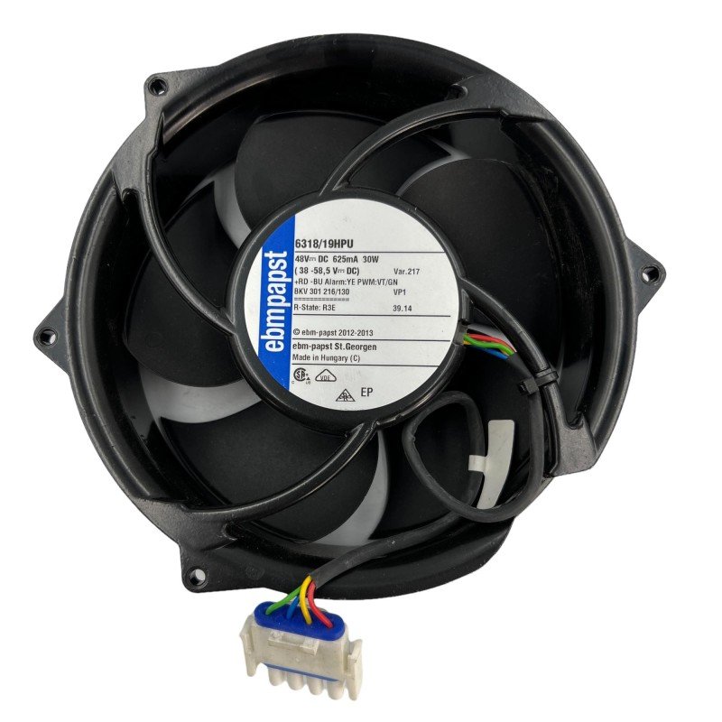 6318/19HPU EBM PAPST Cooling Fan Waterproof 48V 172mm 559CFM