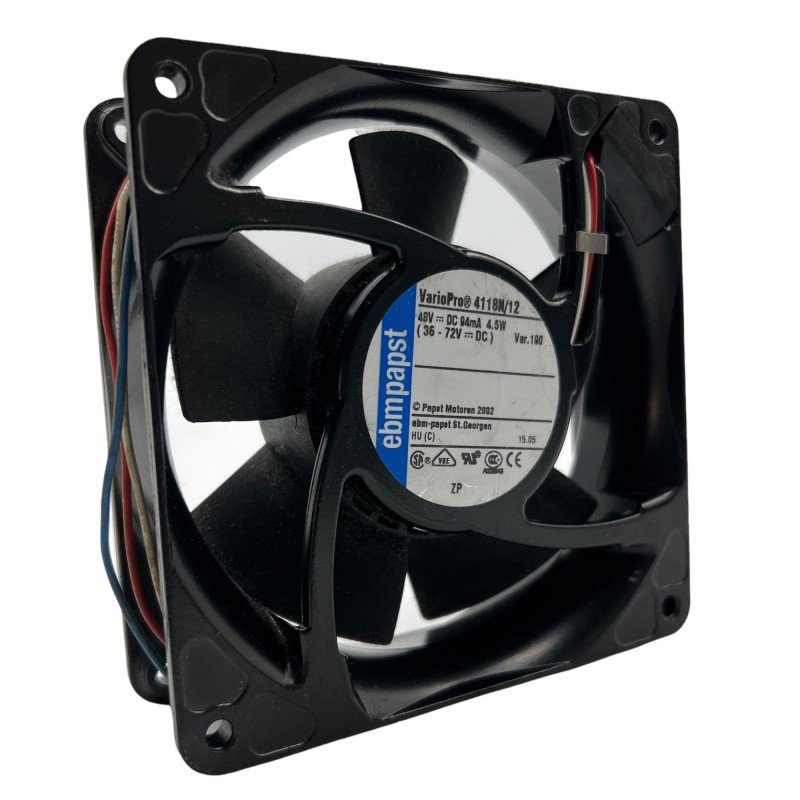 4118N/12 EBM PAPST Cooling Fan 48VDC 48V 4.5W 3200RPM 4118N
