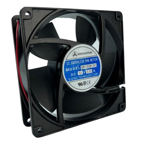 SP1203812H Innovate Metal Cooling Fan 12V/0.32A 120x120x38mm