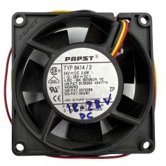 8414/2 Papst Cooling Fan 24VDC 2.4W 33CFM 35dB 80x80x25.4mm