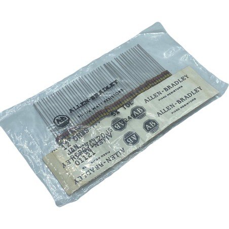 12Ohm 12R 1/4W 0.25W 5% Axial Fixed Carbon Resistor RCR07G120JS Allen Bradley Qty:50