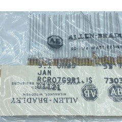 9.1Ohm 9R1 1/4W 0.25W 5% Axial Fixed Carbon Resistor RCR07G9R1JS Allen Bradley Qty:50