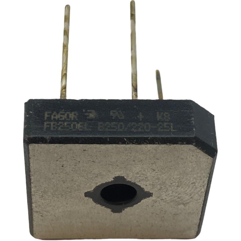 FB2506L-B250/220-25L B250/220-25L Fagor Bridge Rectifier 4 Pin 600V/25A