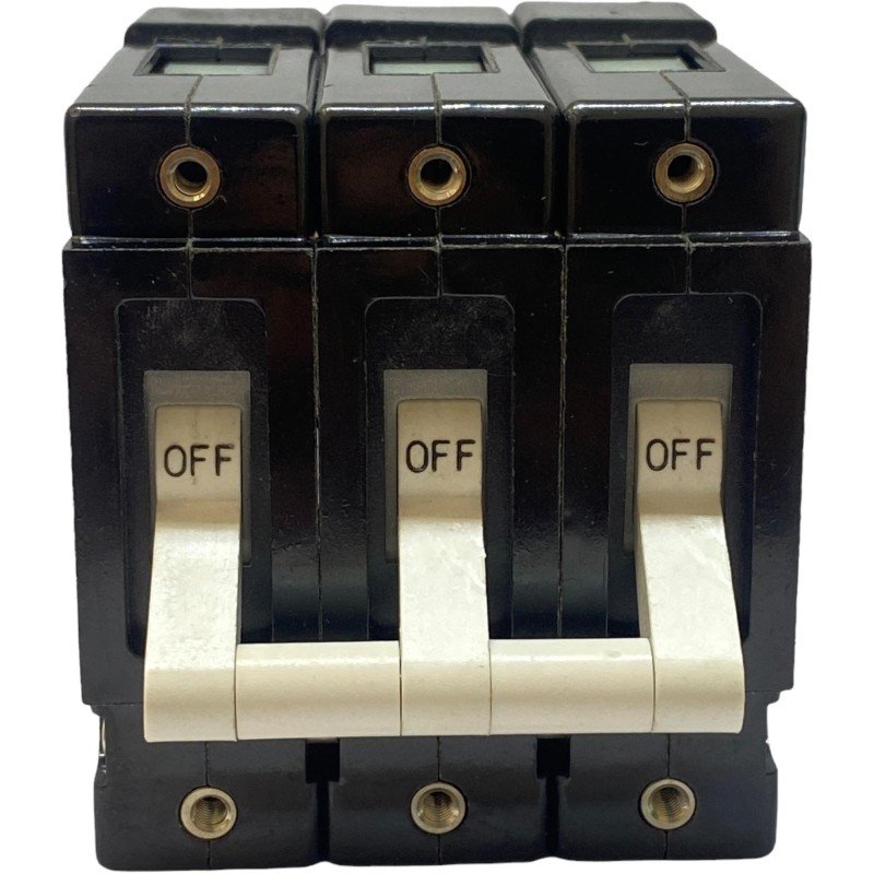 295-111-1REC4-25490-9 Airpax 3 Pole Circuit Breaker 2A/480V 1215547-206