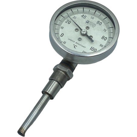 BM2-7-1SR Weksler Self Indicating Thermometer Temperature Gauge -10-110 Degree Celsius 1215481-201 6685-01-504-5513