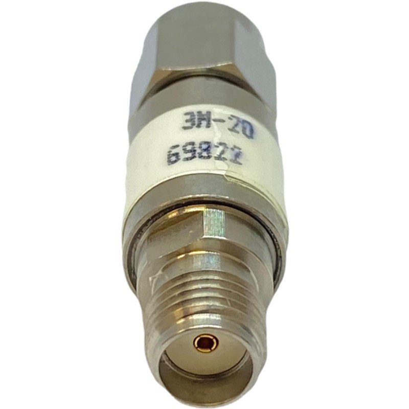 1215449-203 Lucas Weinschel Fixed Attenuator 20dB 3M-20 5985-01-450-9221