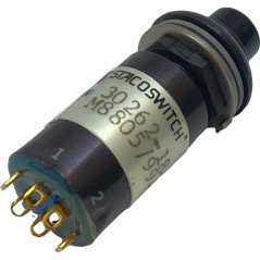 M8805/99-026 Stacoswitch DPDT Momentary Rotary Pushbutton Switch 115Vac/28Vdc/2A